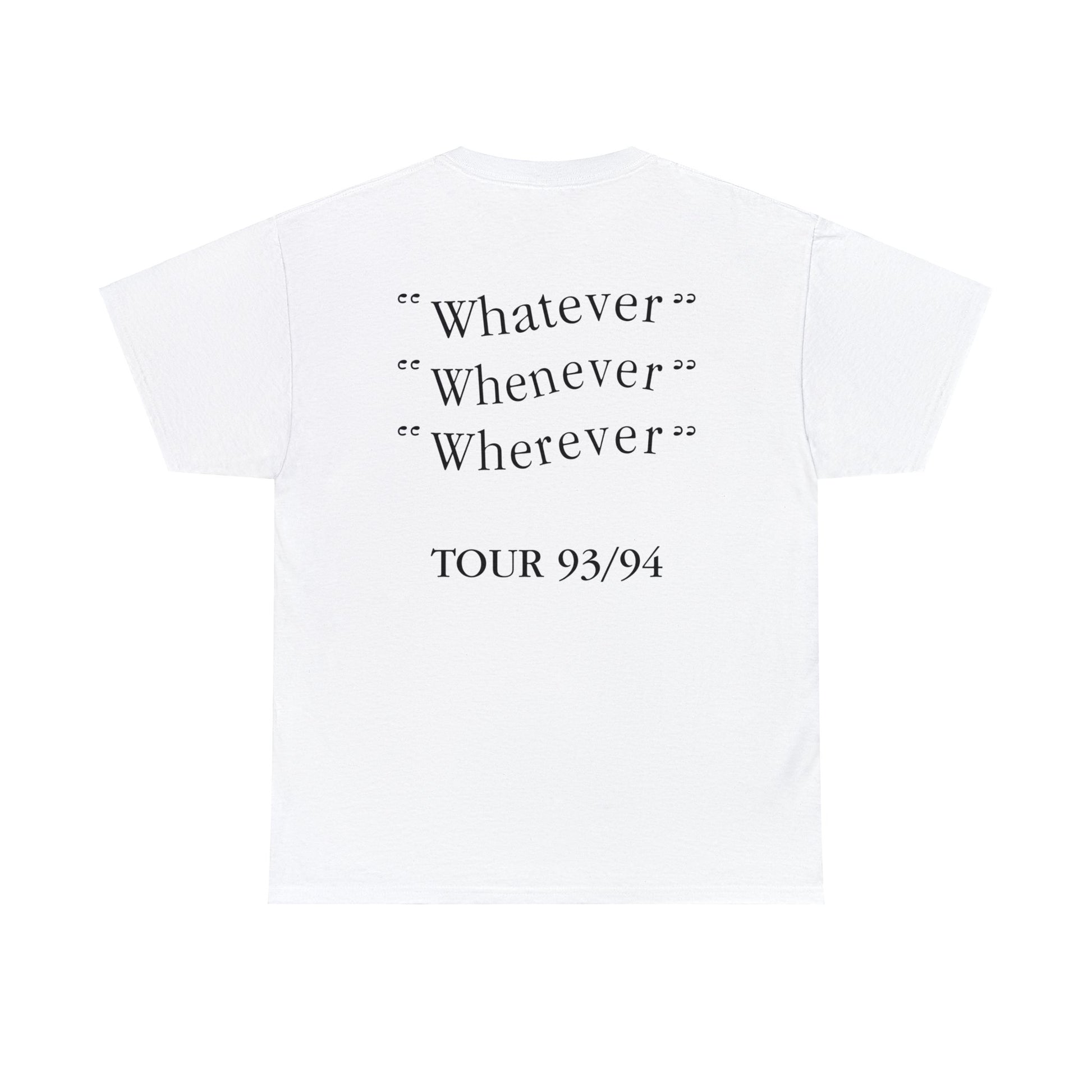 AIMEE MANN WHATEVER Tour 93-94 T-shirt for Sale