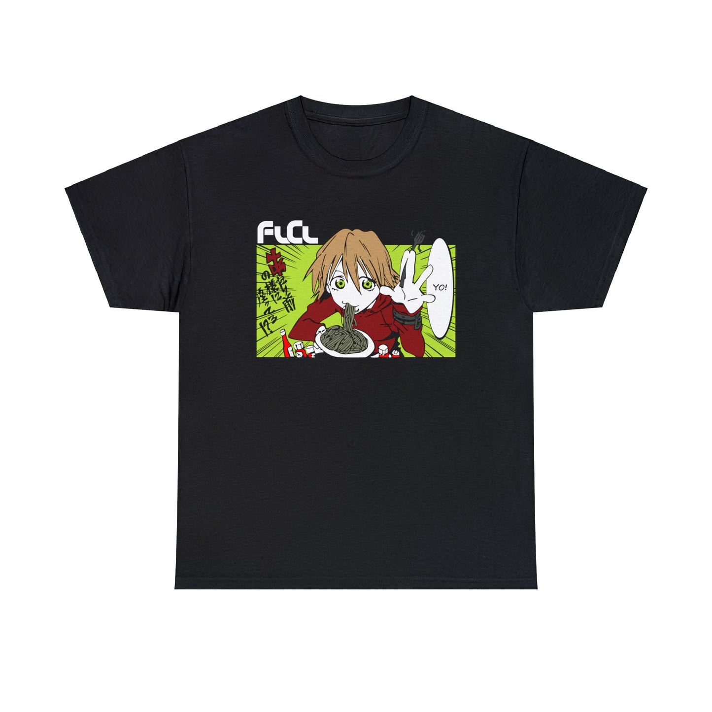 FLCL Fooly Cooly Anime Comics 1999 T-shirt for Sale