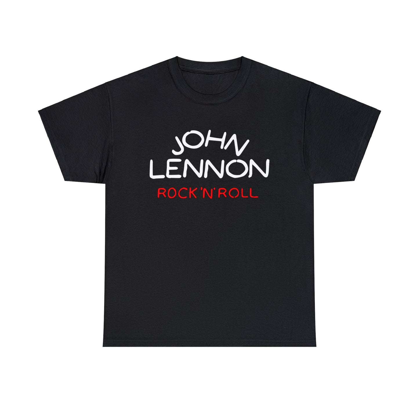 John Lennon Rock N Roll Album Promo 70s T-shirt for Sale