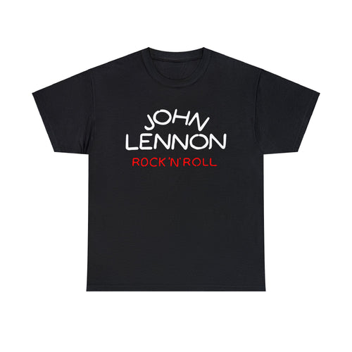 John Lennon Rock N Roll Album Promo 70s T-shirt