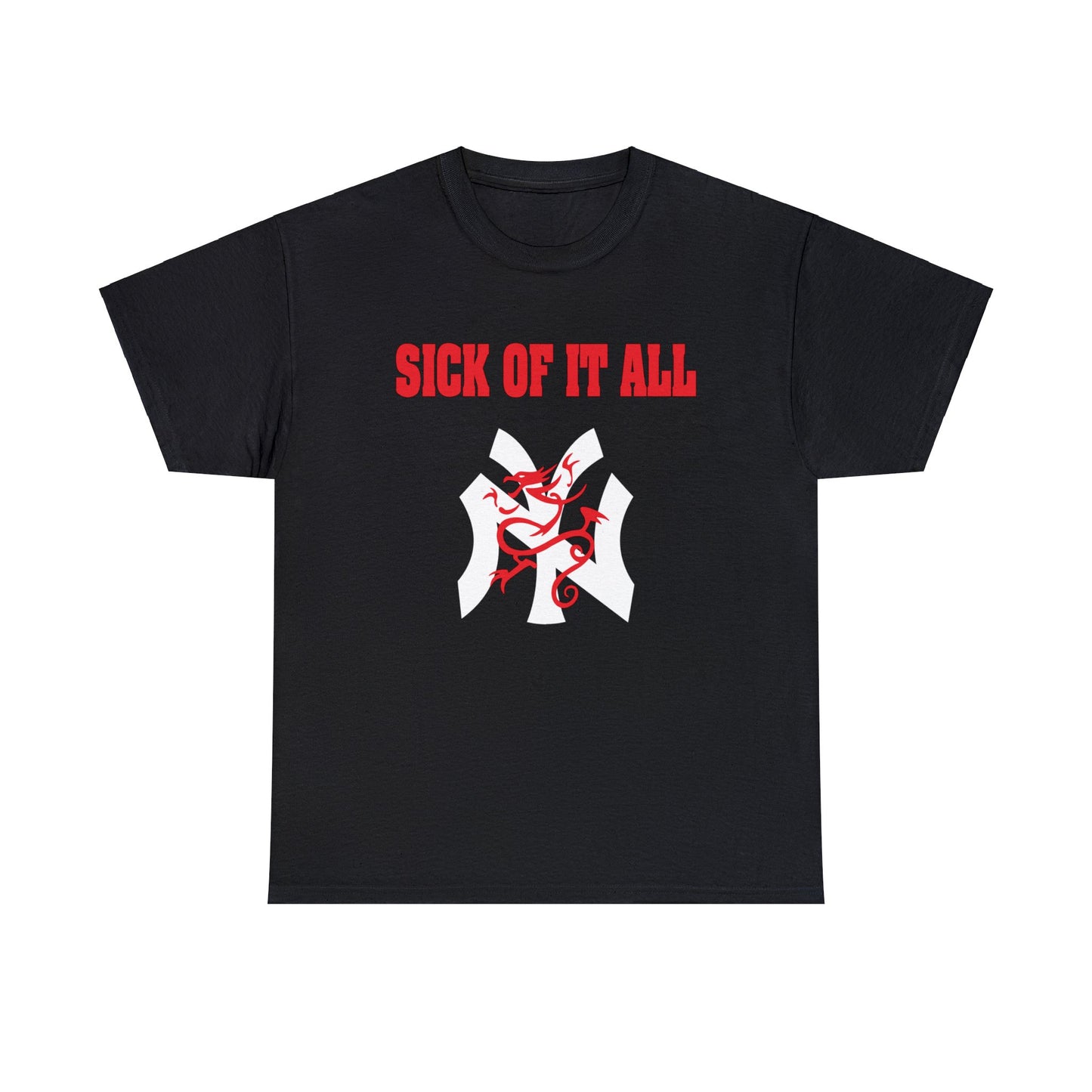 Sick Of It All World Tour 1992 Nyhc T-shirt for Sale