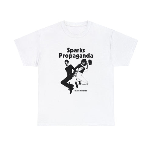 Sparks Propaganda Island Records Album T-shirt