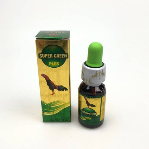 Super Green Plus Antibiotic Rooster Chicken for Prevention Treatment 10 cc