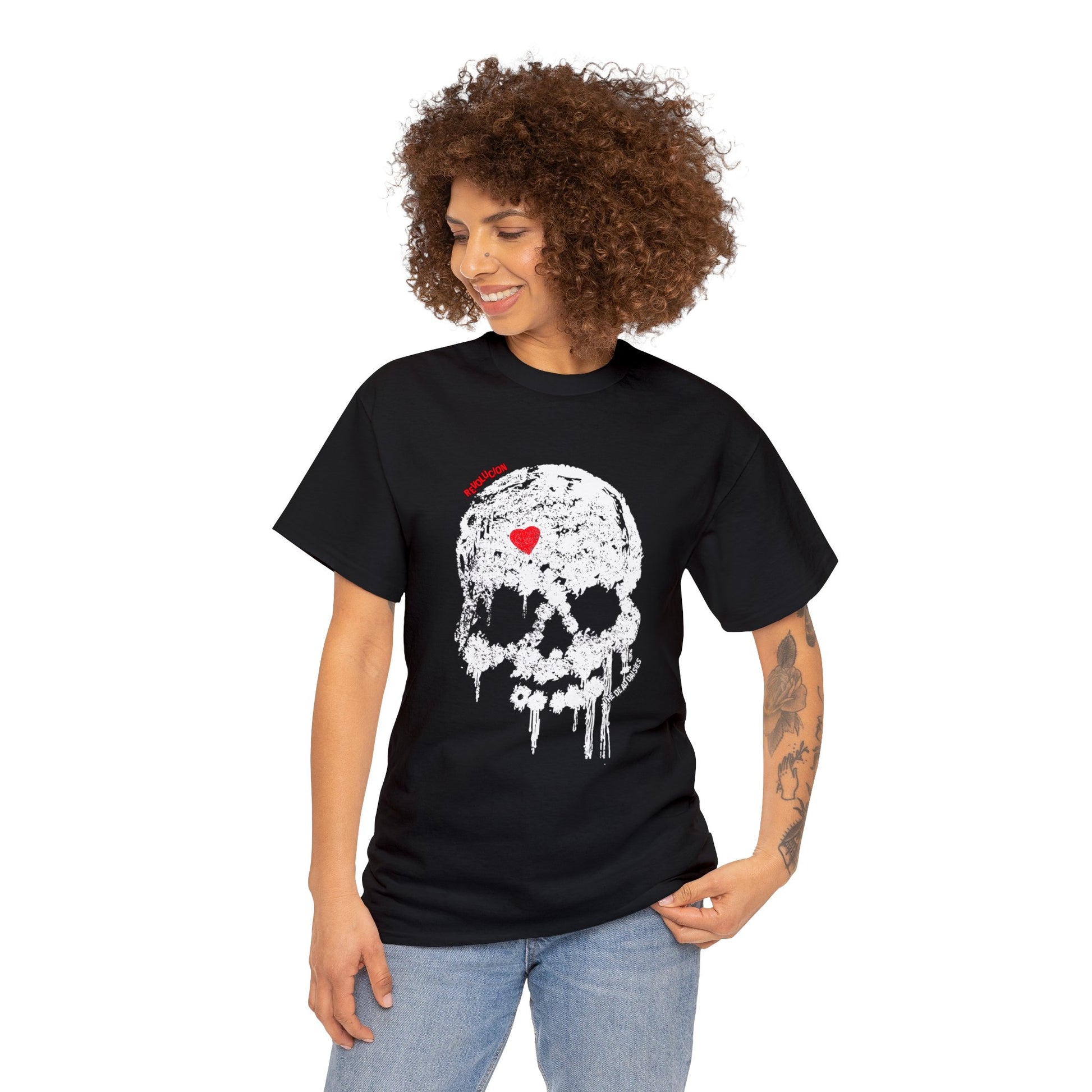 THE DEAD DAISIES Revolucion Skull T-shirt for Sale