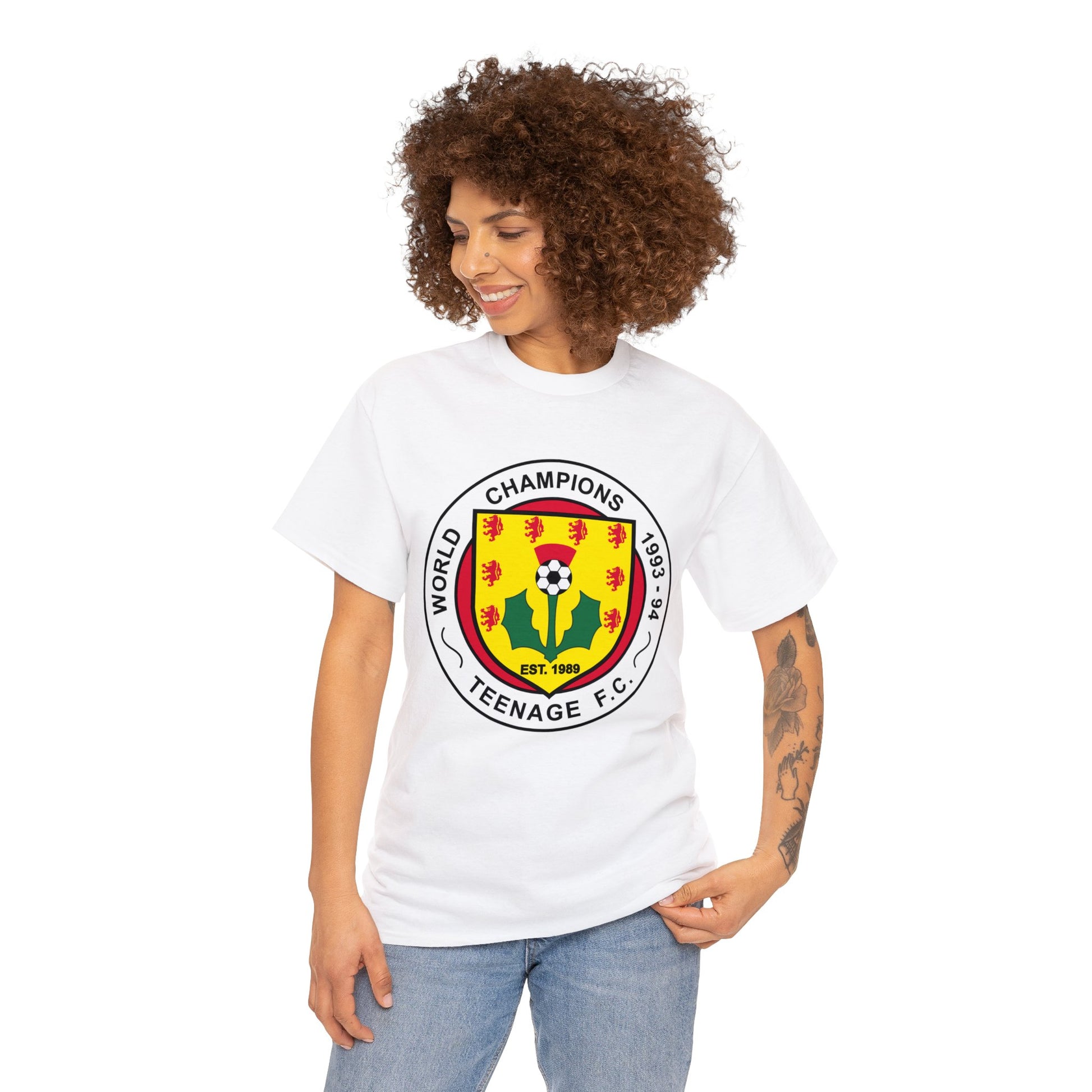 Teenage Fanclub Football Club 1993 T-shirt for Sale