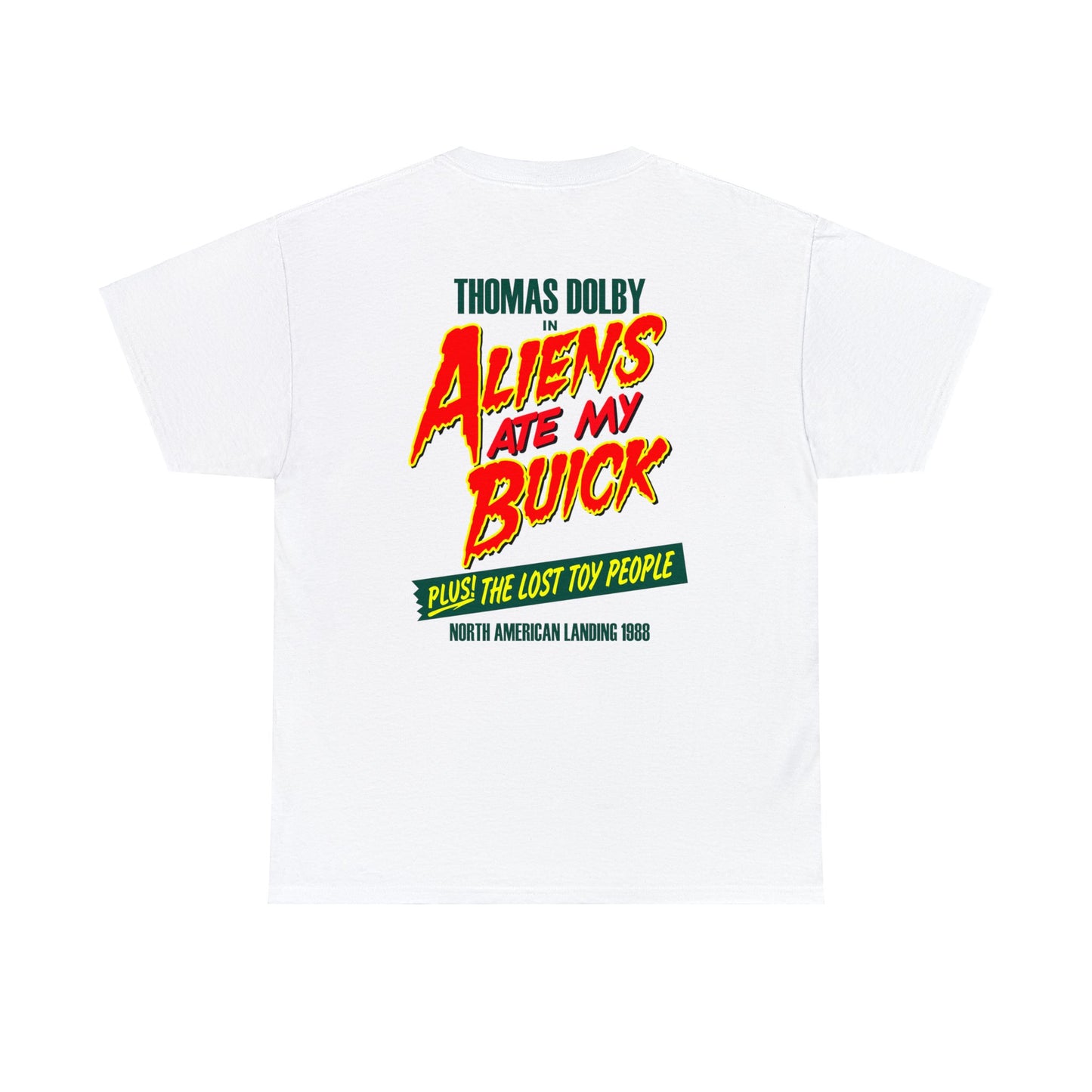 Thomas Dolby Aliens Ate My Buick Promo 1988 T-shirt for Sale